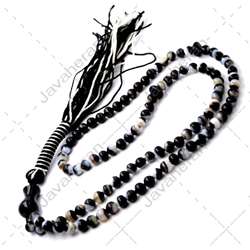 تسبیح سنگ عقیق باباغوری اصل معدنی