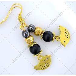 گوشواره زیبای سنگ معدنی